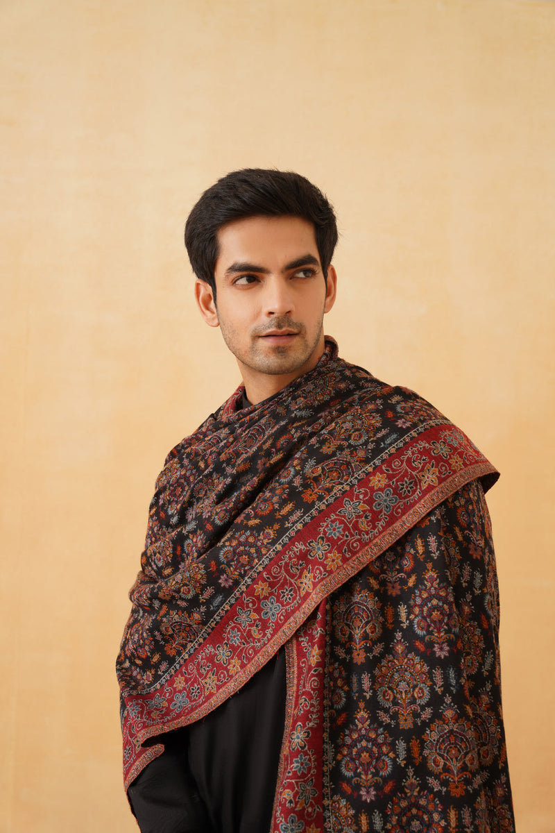 Ethnic Fusion Shawl for Men