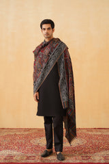 Paisley Indo Western Shawl for Men- Inchingindia