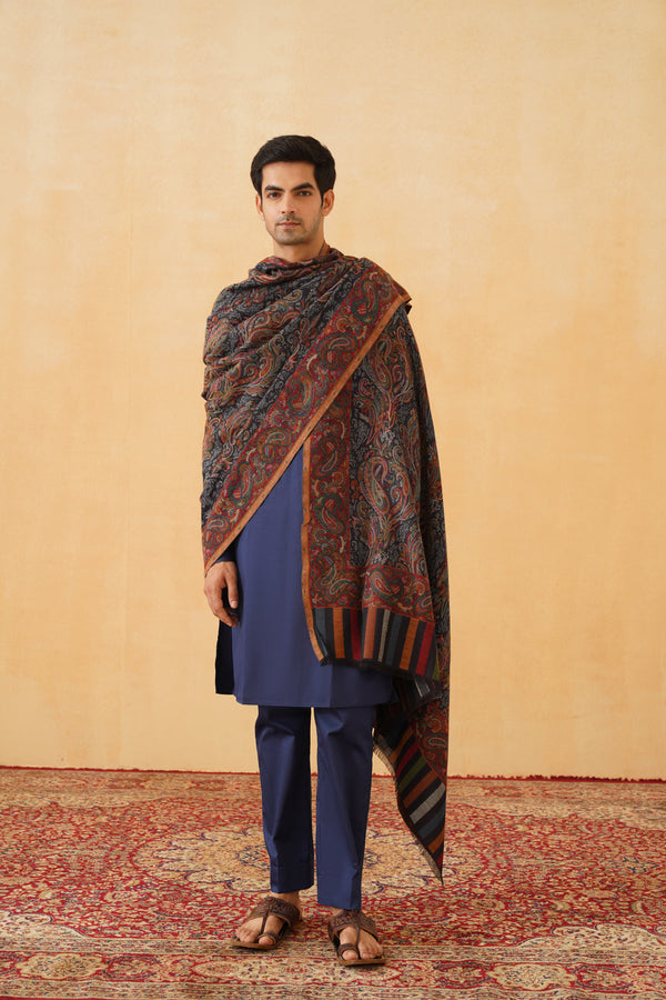 Paisley Jaal Shawl for Men- Inchingindia