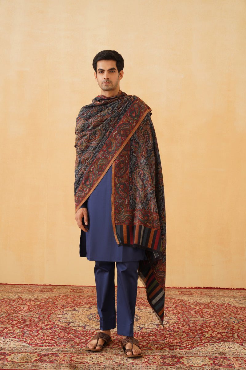 Paisley Jaal Shawl for Men- Inchingindia