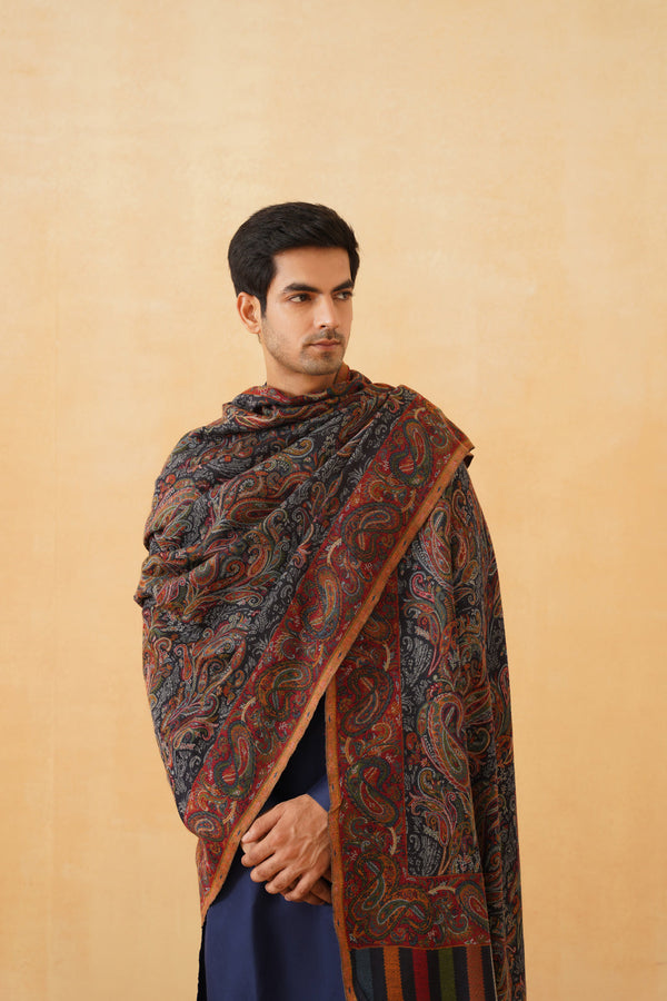 Paisley Jaal Shawl for Men- Inchingindia