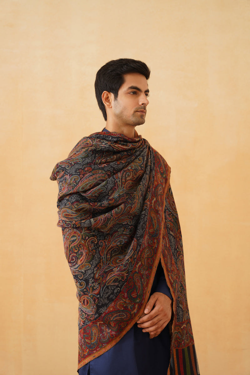 Paisley Jaal Shawl for Men- Inchingindia