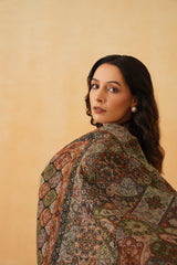 Abstract Woven Shawl for Women- Inchingindia