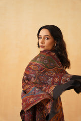 Regal Woven Shawl for Women- Inchingindia