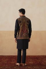 Meher Kaani Jacquard Jacket with Kurta & Pant