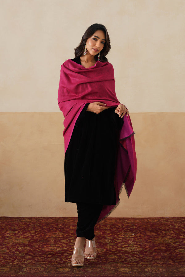 Royal Hot Pink Stole