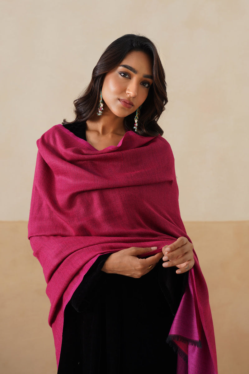 Royal Hot Pink Stole