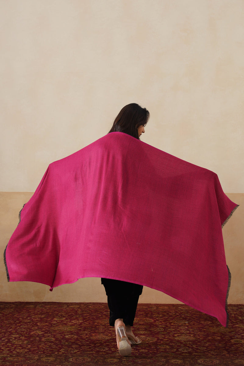 Royal Hot Pink Stole