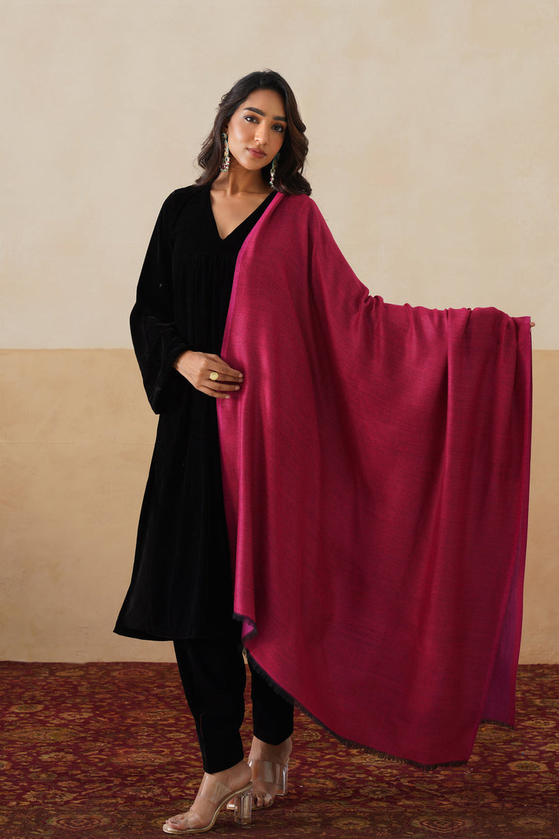 Royal Hot Pink Stole