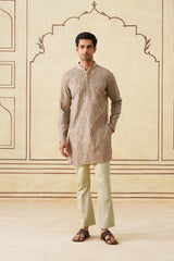 Meher Mint Green Embroidered Kurta & Pant