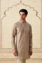 Meher Mint Green Embroidered Kurta & Pant