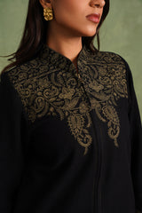 Merino Wool Black Jacket