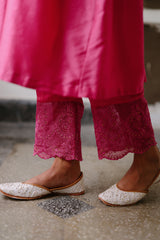 Utsav Pink Embroidered Suit Set for Women's 