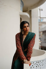 Parv Hand Embroidered Long Jacket