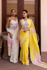 Ziya Floral Bloom Georgette Saree