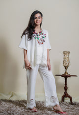 CREAM CO-ORD SET
