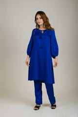 Royal Blue Kurta Set
