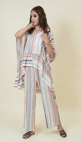 LINEN STRIPED CO-ORD SET