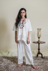 CREAM CO-ORD SET