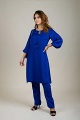 Royal Blue Kurta Set